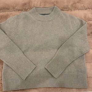 Doffer Boys Women's Gray/ Beige Sweater